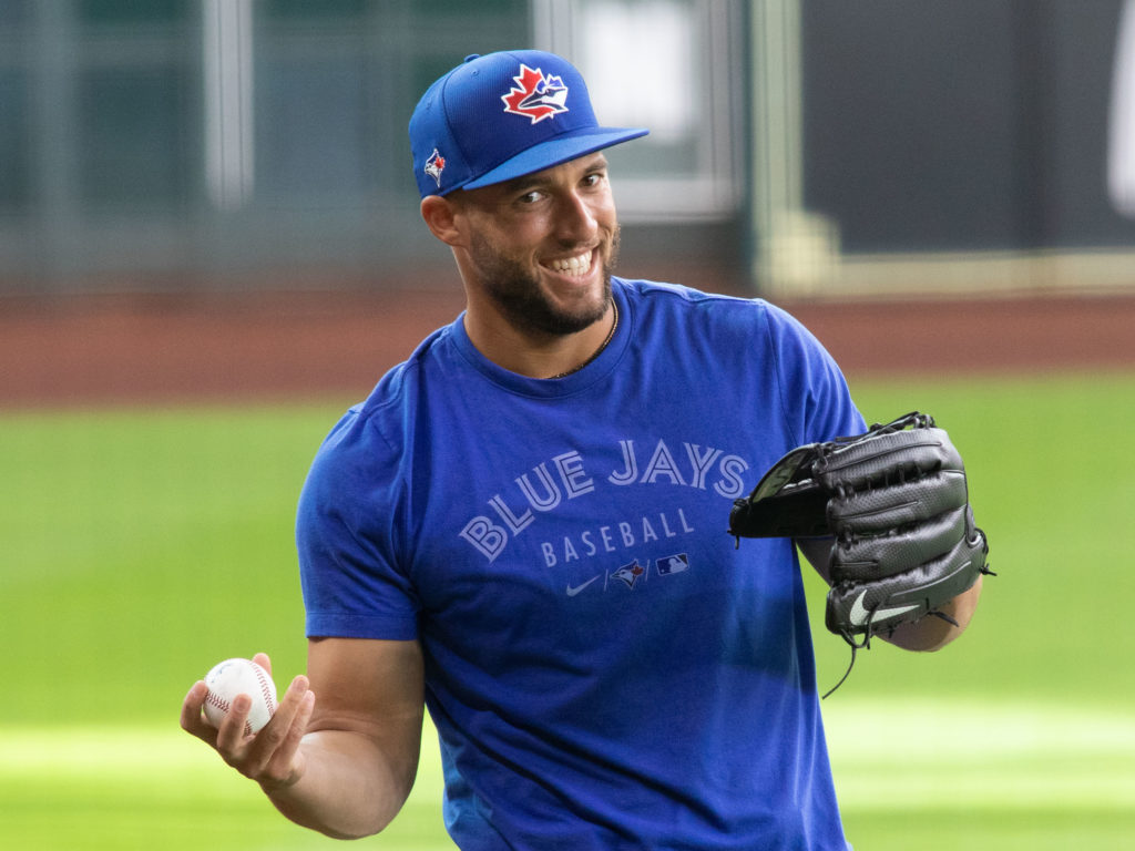 George Springer is one of the bigger personalities in baseball. (Photo by F. Carter Smith)