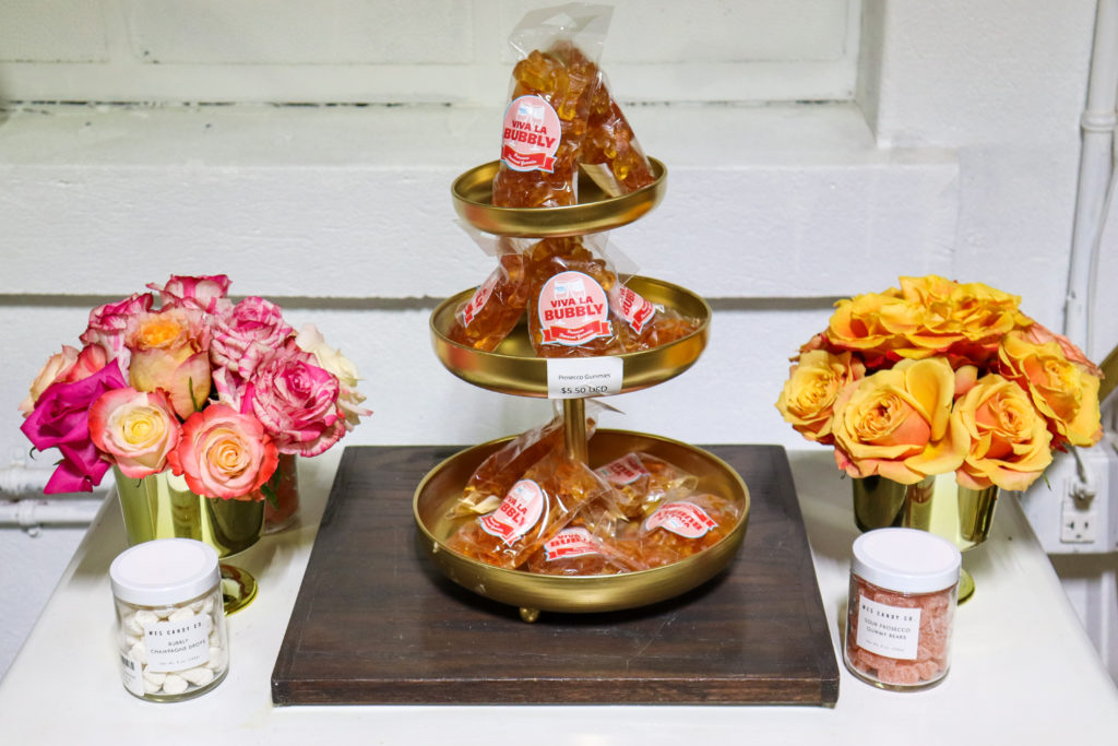 Prosecco Gummies, Chardonnay Drops and other liquor infused candies are among offerings at Ready to Go.