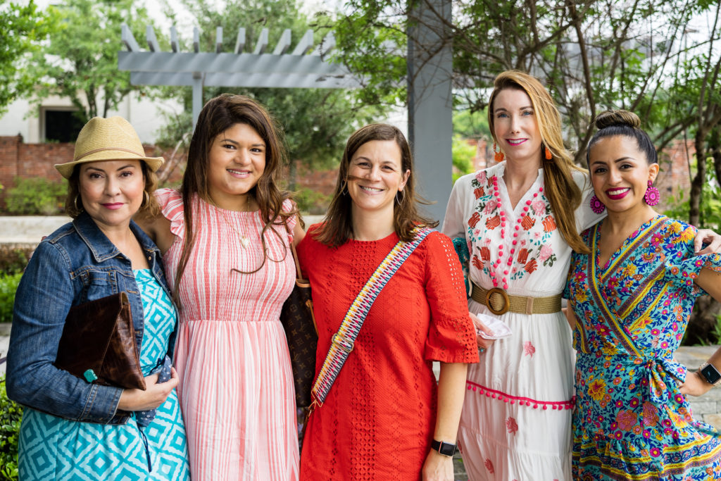 Julie Stuhlreyer, Vanessa Watson, Jill Robinson, Tiffany Hawthorne, Paulina Strom at the Women of Wardrobe Spring Fling (Photo by Nikki Rosenberg)