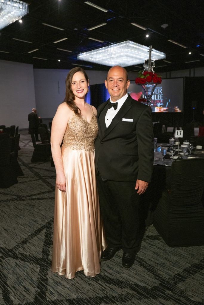 Melanie & Rafael McLeod at the Virtuosi of Houston 25th anniversary gala. (Photo by Daniel Ortiz)