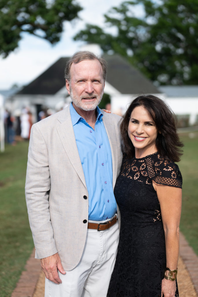 Neil & Maria Bush at the Bo's Place Hats, Hearts & Horseshoes benefit at Houston Polo Club. (Photo by Daniel Ortiz)