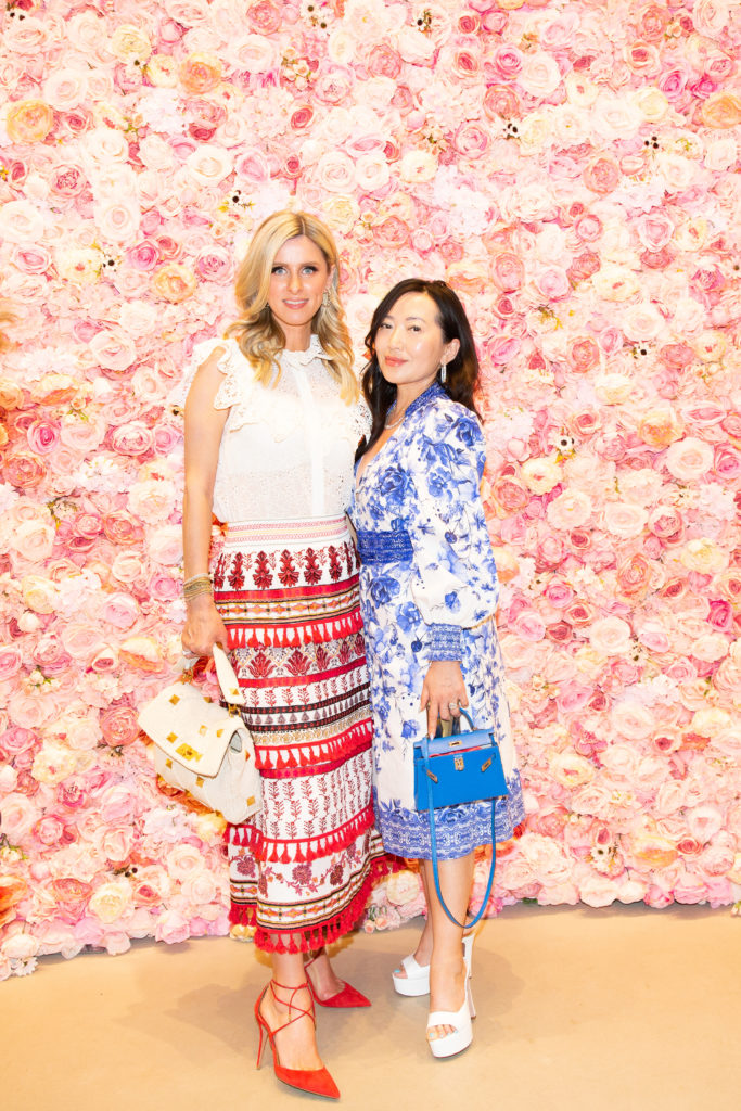 Nicky Hilton and Tina Craig at Alice + Olivia (courtesy of Kaitlin Saragusa : BFA) 