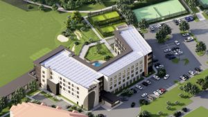 RiverPark will combine Playsight tennis courts and a Toptracer golf range