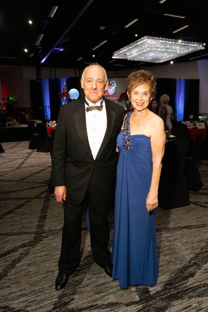 Robert Levy, Evelyn Leightman at the Virtuosi of Houston 25th anniversary gala. (Photo by Daniel Ortiz)