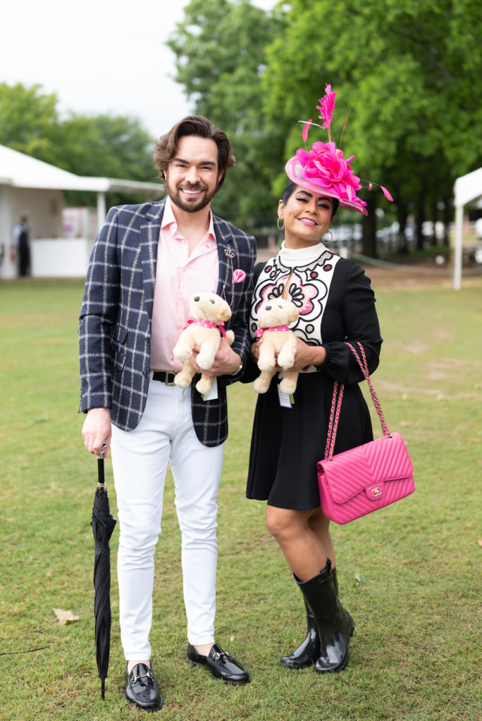 Rubens Franz, Elia Gagganelli at the Bo's Place Hats, Hearts & Horseshoes benefit at Houston Polo Club. (Photo by Daniel Ortiz)