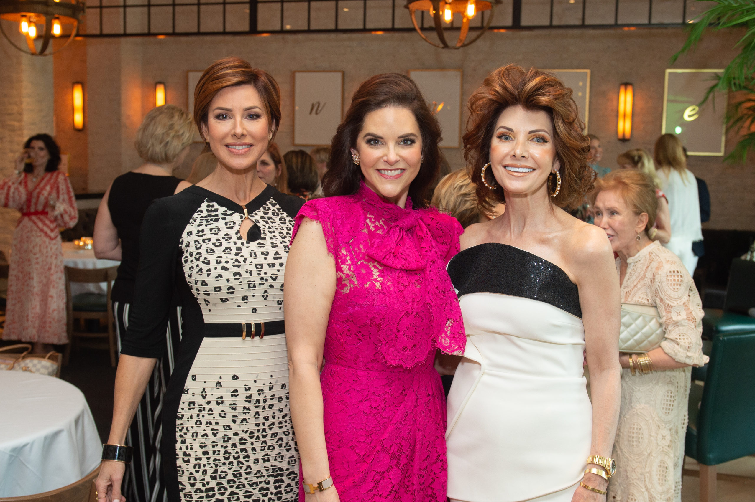 Houston TV News Icon Celebrated in Creative Symphony Afternoon — Dominique  Sachse Gets Revealing