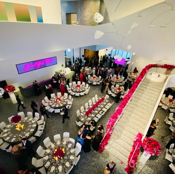 The MFAH Grand Gala Ball spring 2021 socially inaugurates the Nancy and Rich Kinder Building, designed by Steven Holl Architects. (Instagram photo)