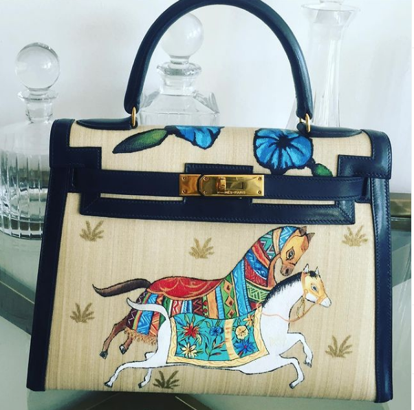 Custom proprietary paints are used in the hand-painting of everything from leather to suede to PVC.