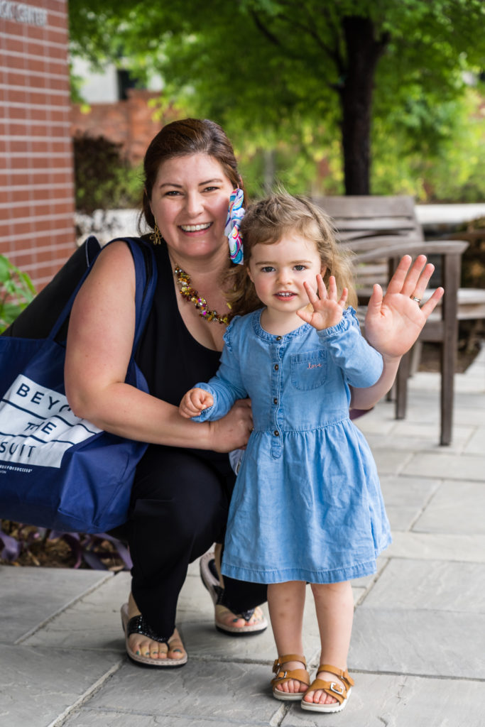 Serena and Olivia Sneeringer at the Women of Wardrobe Spring Fling (Photo by Nikki Rosenberg)