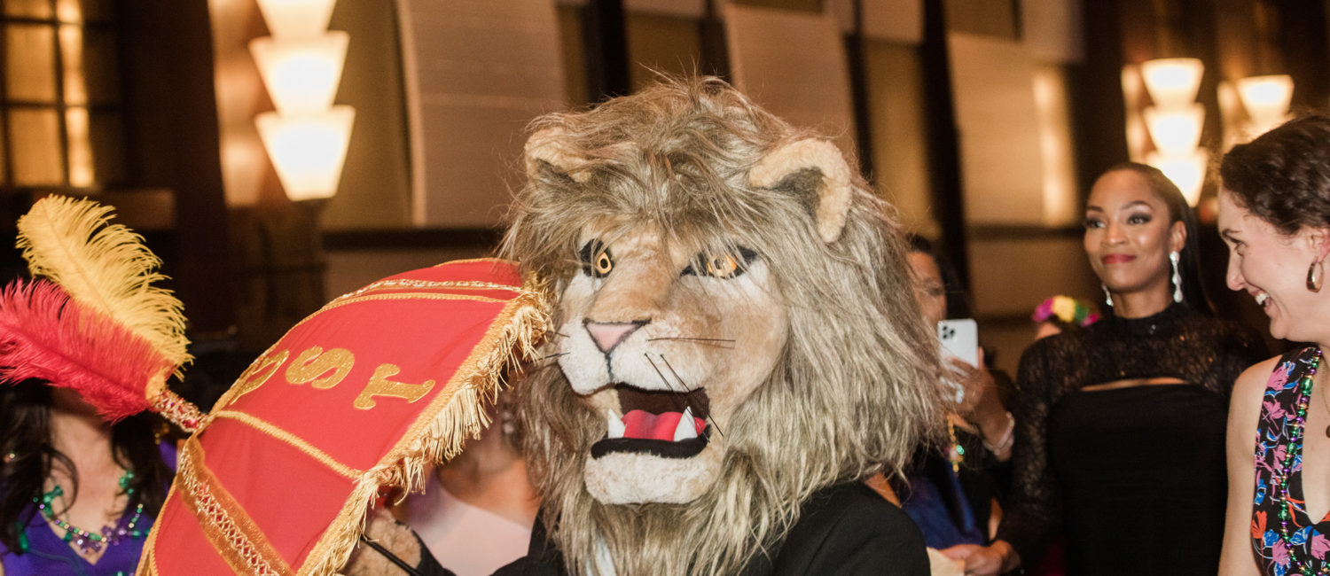 UST-MardiGras-May 22 2021-Lenny The Lion