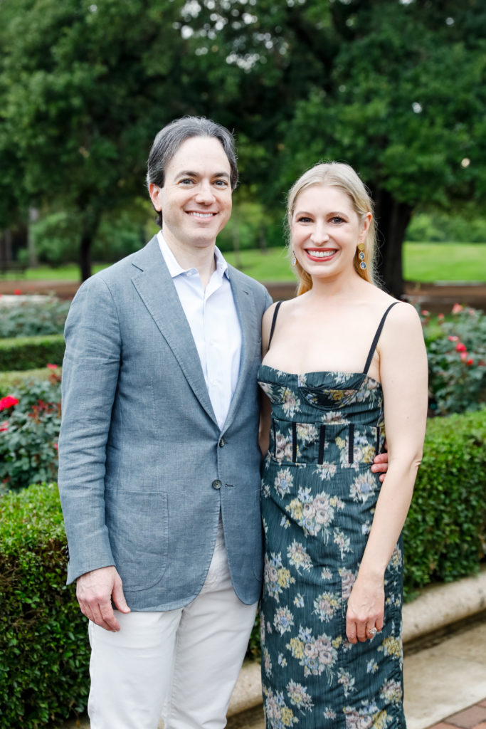 Danny & Isabel David at the Hermann Park Conservancy Evening in the Park (Photo by Priscilla Dickson)