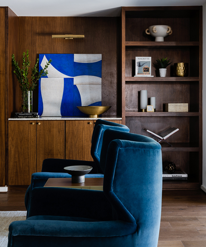 Winning Entry Residential Interior Design Under 3,500 Square Feet (TIE): Laura U Design Collective