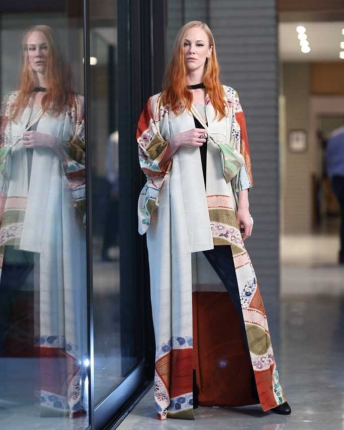 Kimono Zulu focuses on modern styling and reimagining ways to style a kimono. (Photo by Quy Tran)