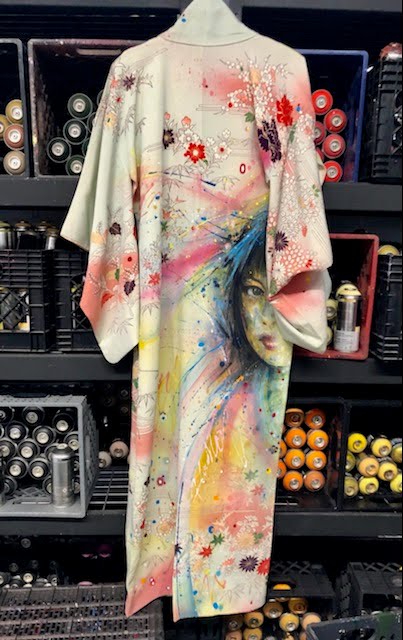 "Unity," a Kimono Zulu collaboration with Houston muralist Sebastien "Mr.D 1987" Boileau