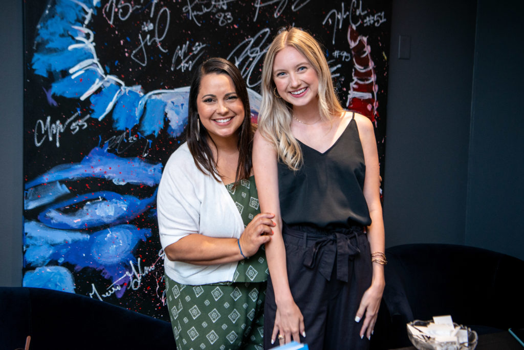 Jori Sitz, Sarah Alexander at the Lone Survivor Foundation and Seiko event at IW Marks Jewelers (Photo by Michelle Watson CatchlightGroup.com)
