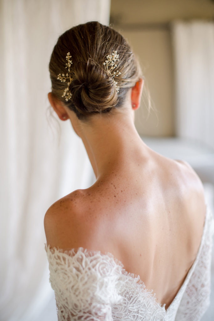 Beautiful bridal details. (Photo by Liz Banfield)
