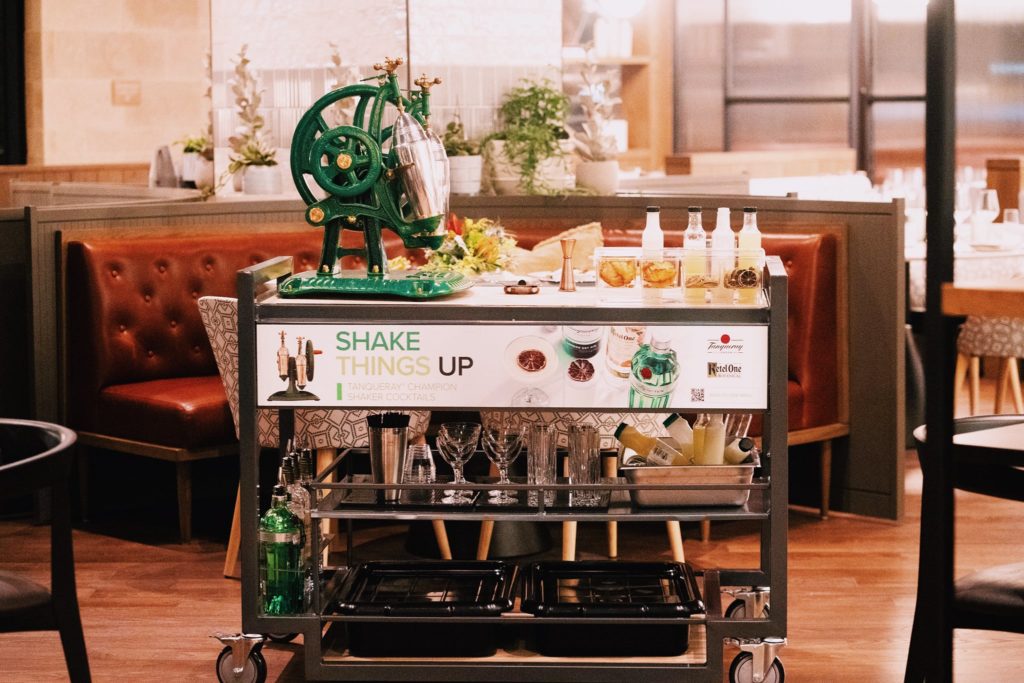 Good Graces features one of only three Tanqueray Gin Champion Shaker's in the U.S. (Courtesy of Good Graces)