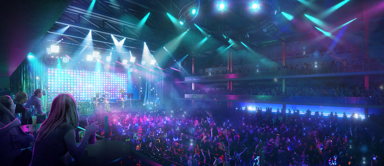 The Terminal’s concert hall at POST Houston