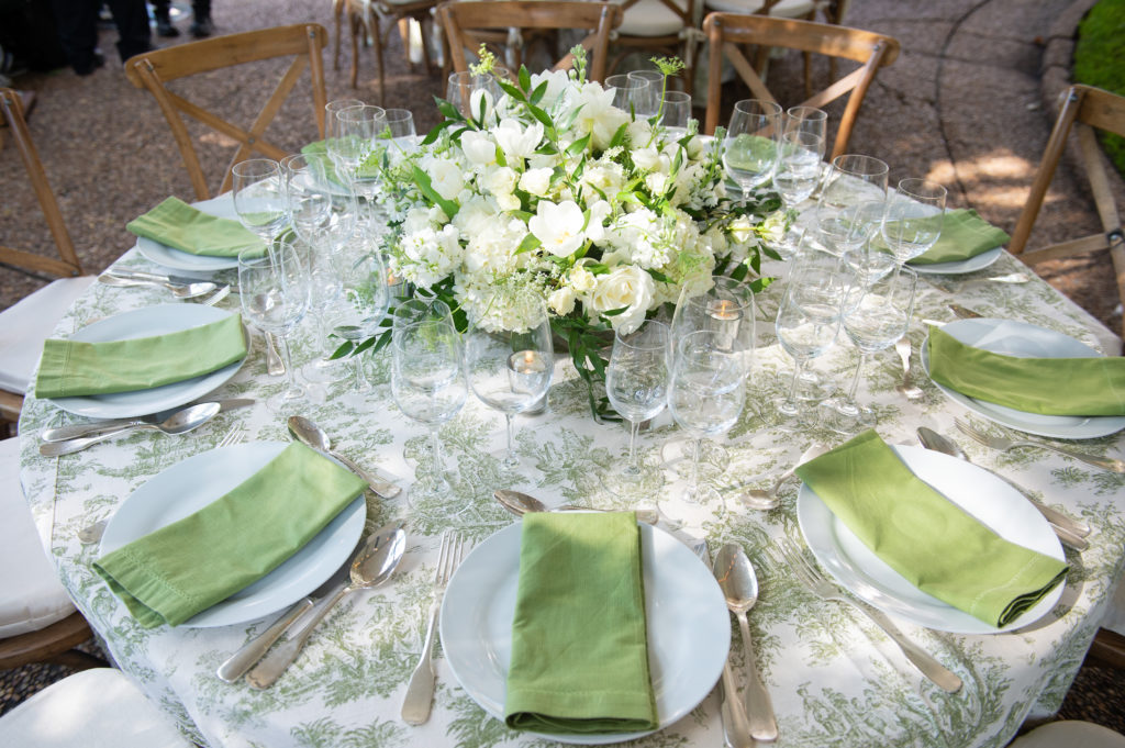 Bayou Bend Garden Party decor from The Events Company (Photo by Wilson Parish)