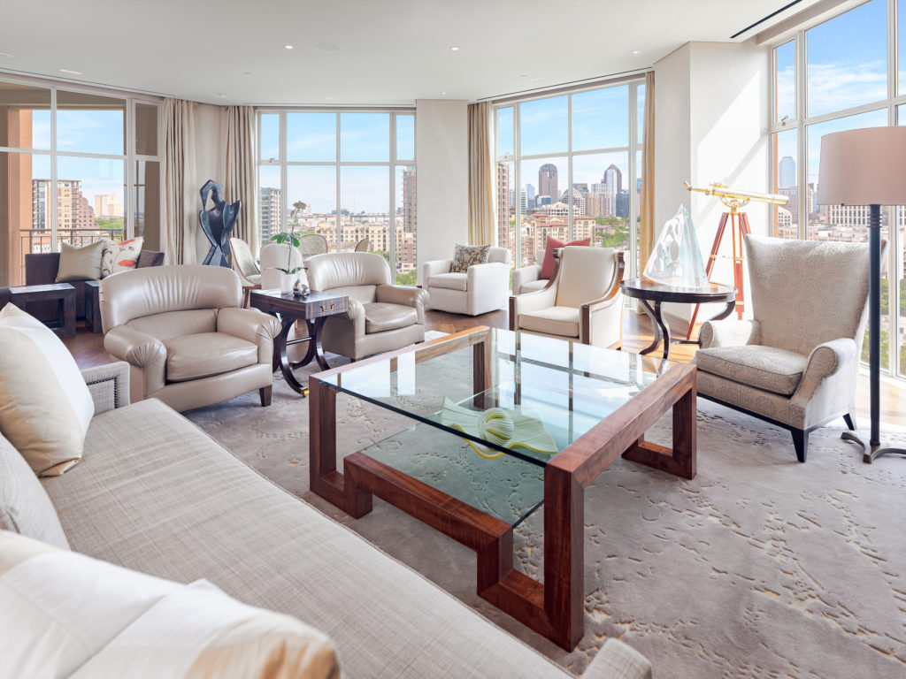 The views are priceless in this $5 million Mansion high-rise. (Photo by Sean Gallagher Photo)