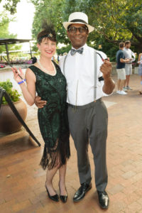 Allison Brim, Joe Estelle (Photo by Dallas Arboretum/Steve Foxall)