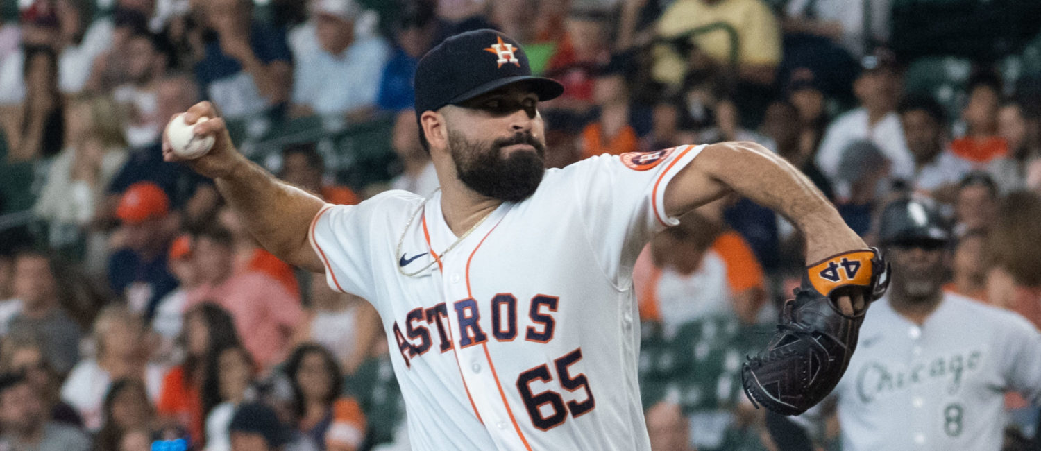 Jose Urquidy is established himself as no doubt MLB starer. (Photo by F. Carter Smith)