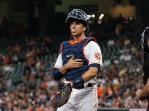 Houston Astros catcher Jason Castro is a steady presence. (Photo by F. Carter Smith)