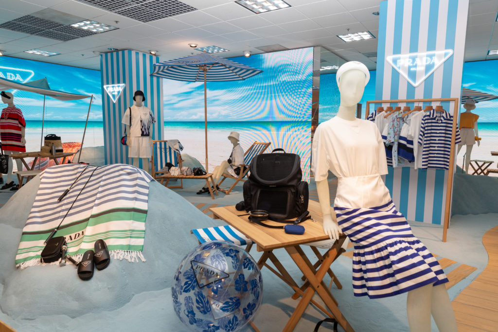 The Neiman Marcus NorthPark Center Prada Pop-Up (photo Kaitlin Saragusa)