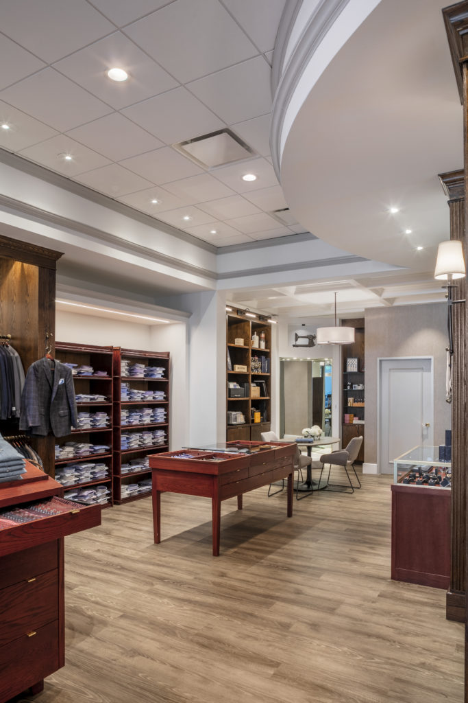 Bill Walker Clothiers' new shop in Post Oak Plaza