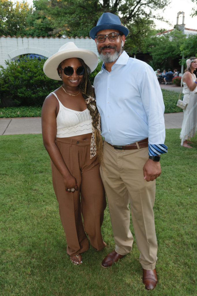 Bianca Jones, Andre Boson (Photo by Dallas Arboretum/Steve Foxall)