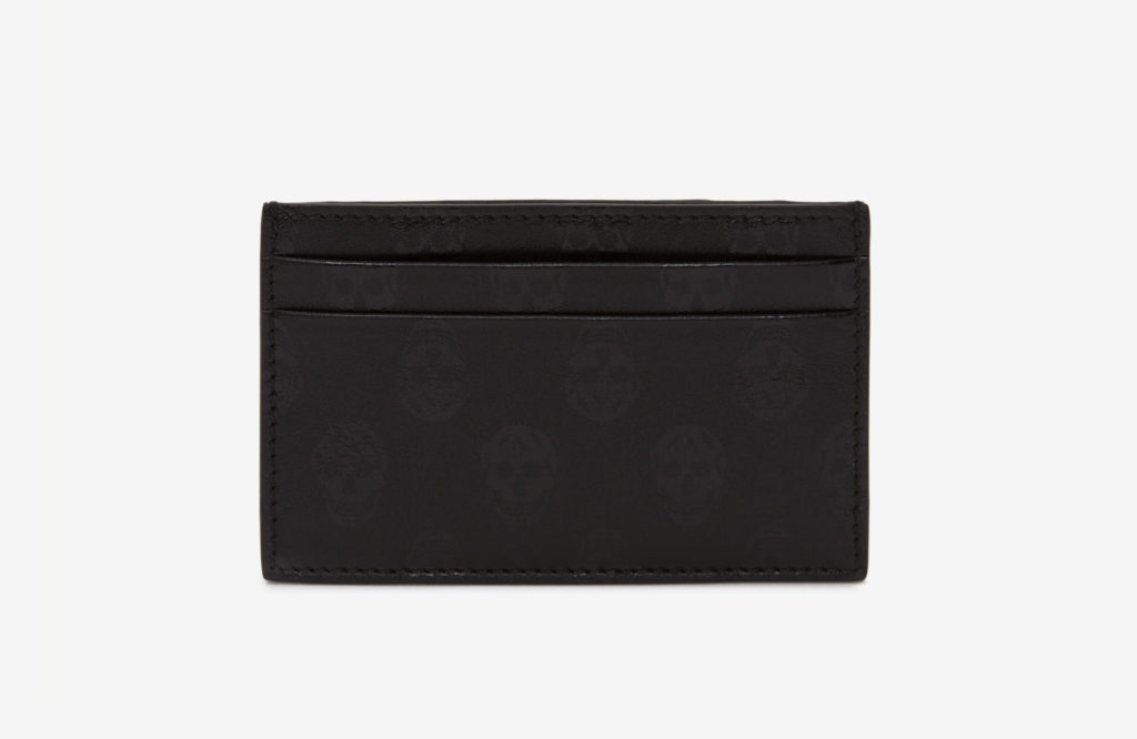 Alexander McQueen – Biker Skull Card Holder, $180.