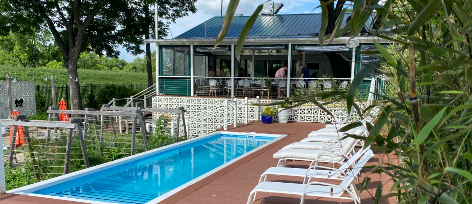 Hotel Otto – A splash pool has been installed