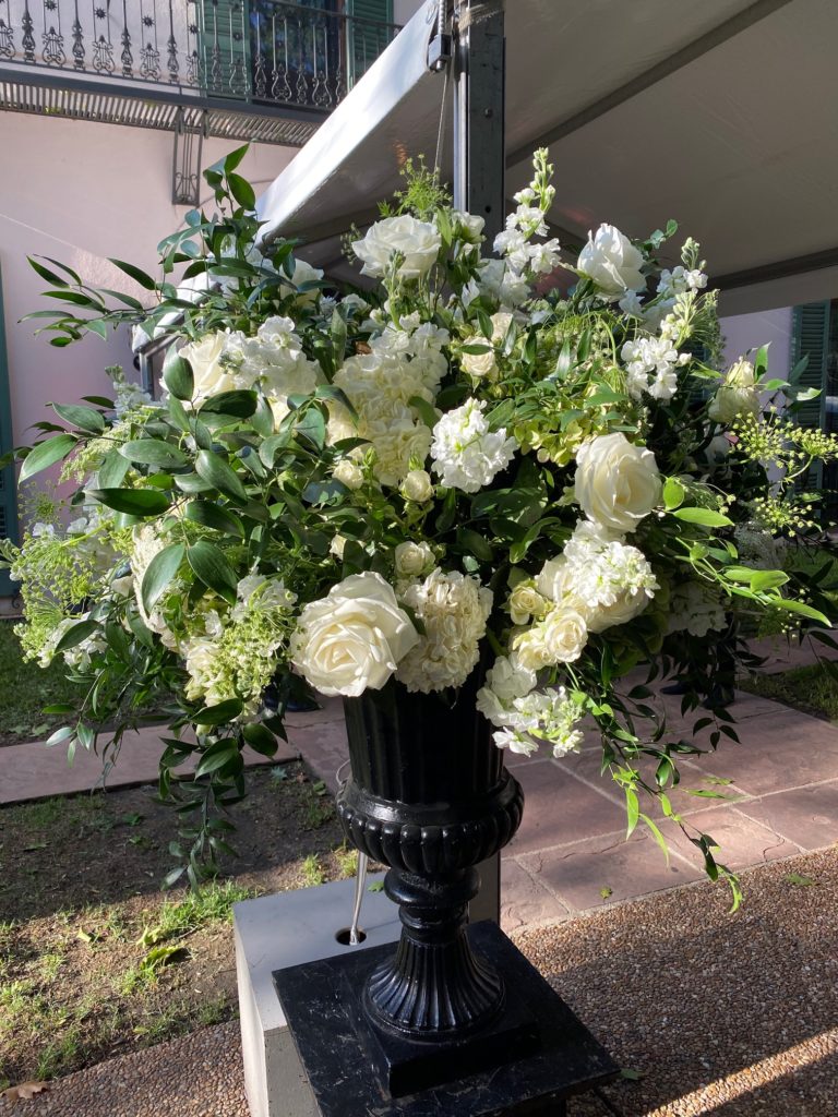 The Events Company creates a floral wonderland at the Bayou Bend Garden Party. (Photo by Shelby Hodge)