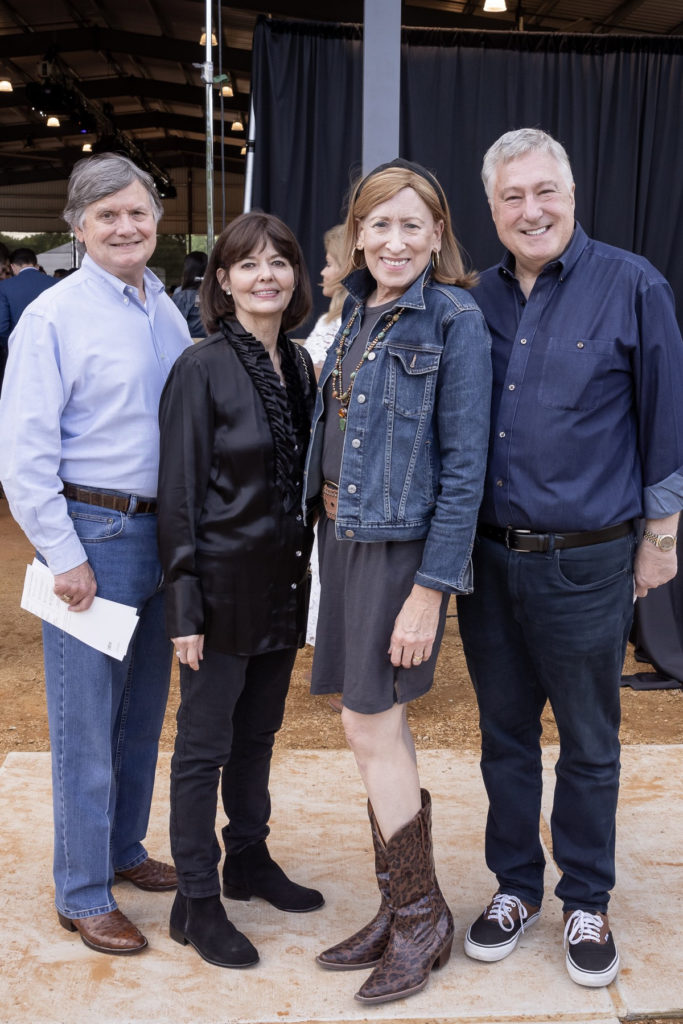 Jane and Frank Purcell, Stephanie and Bob Elliott (Photo by Thomas Garza)