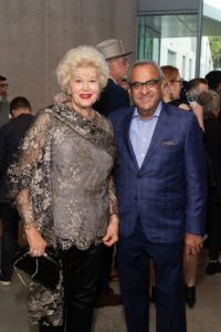 Lucille Sharkey; Mahfooz Mustafa (Photo by Wilson Parish)