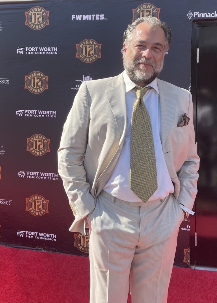 Actor King Orba plays the head of school Mr. Remmert. Photo by Courtney Dabney.