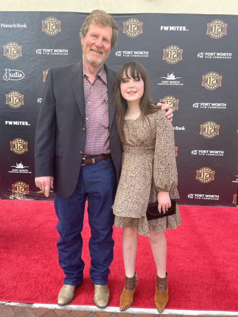 Rooster McConaughey plays the role of sports writer Pop Boone. Photo by Courtney Dabney.