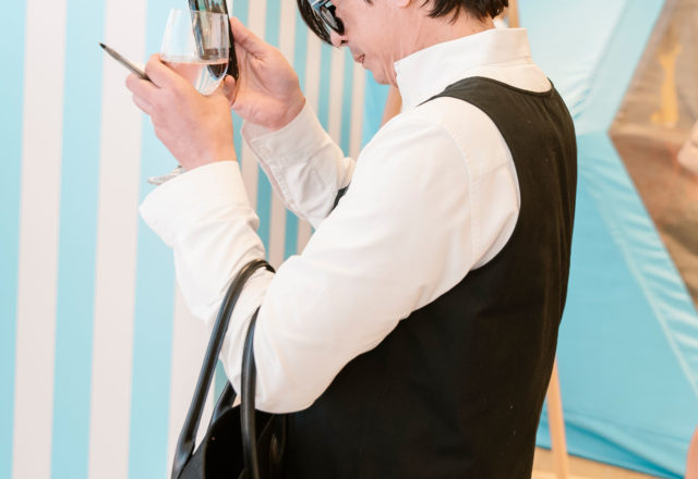 Our editor Billy Fong snapping away. (Photo by Tamytha Cameron and Celeste Cass)