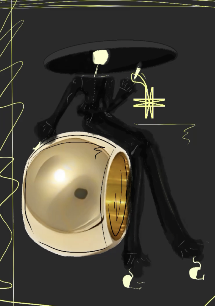 METAgolden brings fine jewelry and digital art together.