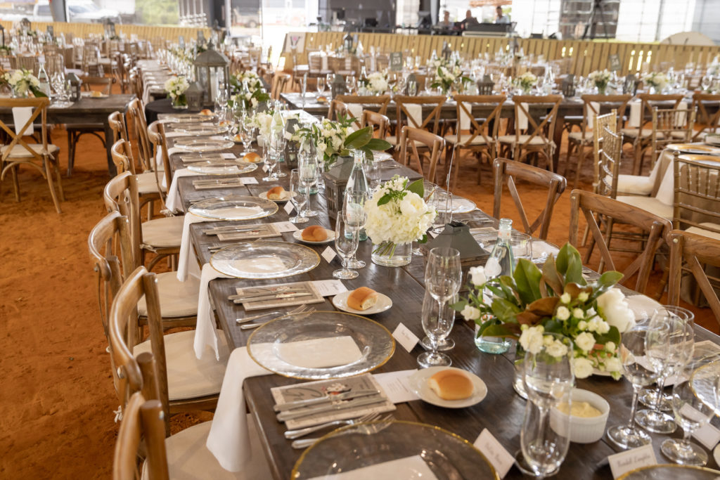 Chef Dean Fearing brought his famous Texas Wagyu brisket to the beautifully catered event. (Photo by Thomas Garza)