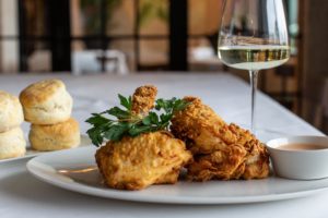 The Annie Café & Bar Sunday fried chicken special will be served on National Fried Chicken Day, July 6. (Photo by Jenn Duncan)