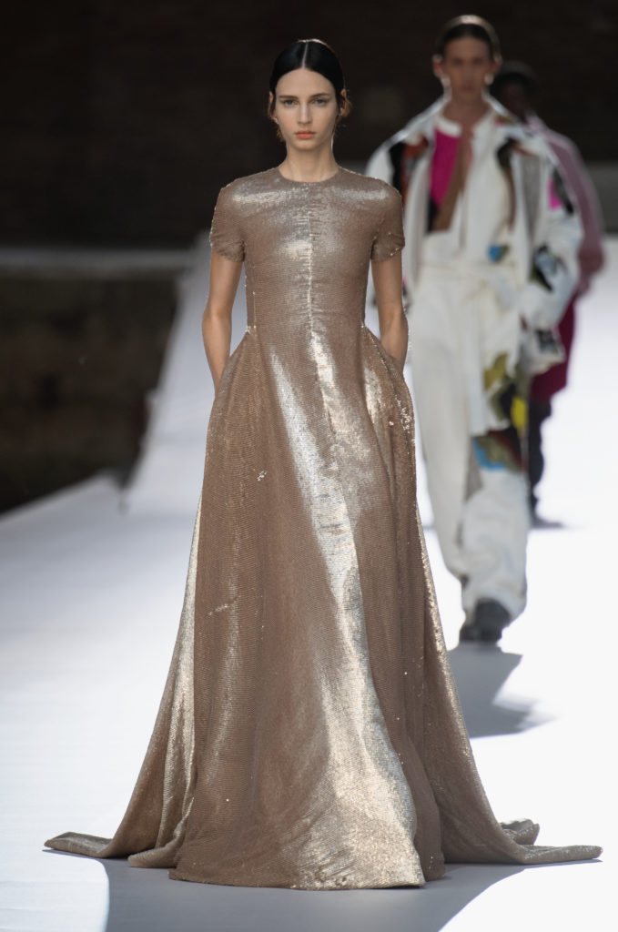 Valentino Haute Couture Fall 2021 presented during the Venice Biennale (Photo courtesy of Valentino)