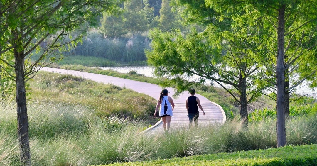Spring Creek Greenway connects to City Place
