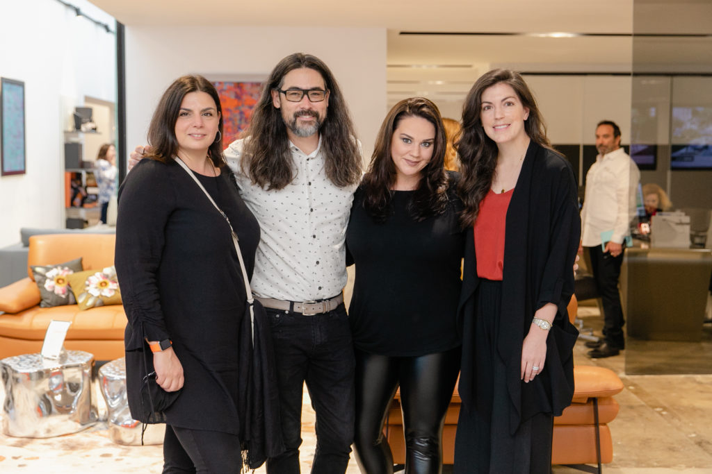 Anja Majkic, Chris Evans, Melody Faircloth, Taylor Mock (Photo Johnny Than)