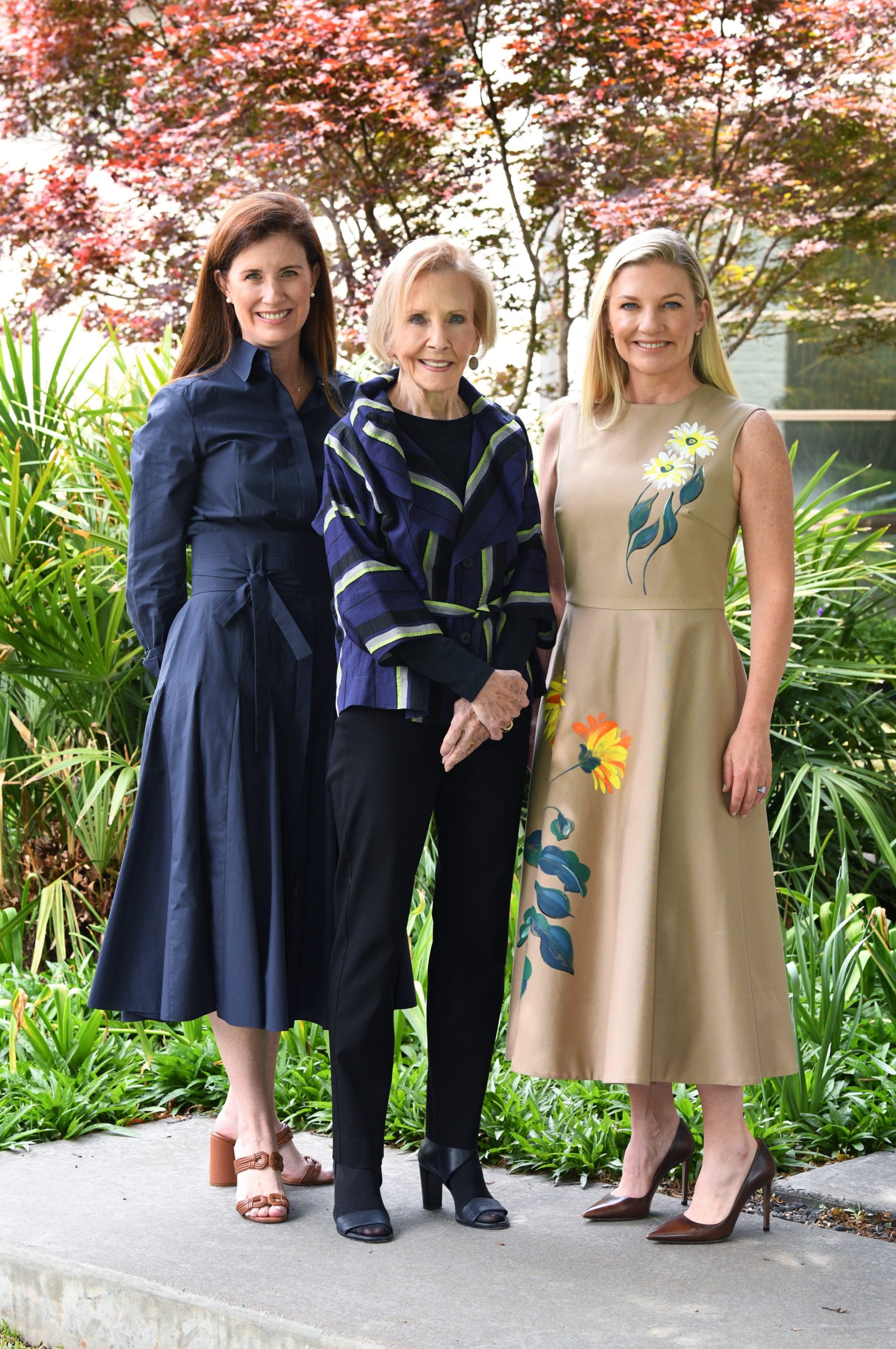 Anne Clayton Vroom, Sally Dunning and Katherine Perot Reeves