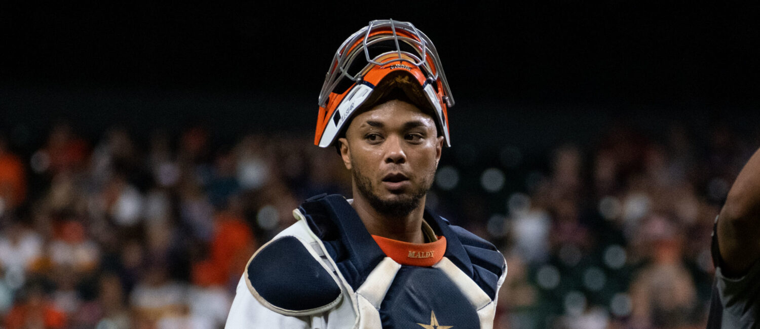 Astros catcher Martin Maldonado knows how to handle a pitching staff. (Photo by F. Carter Smith)