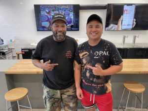 Bun B and Andy Nguyen of Trill Burgers