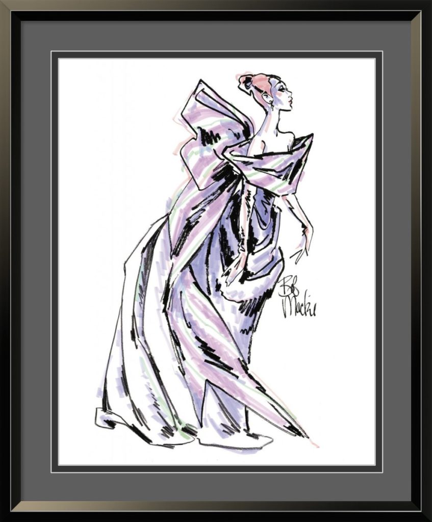 Bob Mackie gowns rocked the red carpet during the 1980s and '90s. (Photo from bobmackie.com)