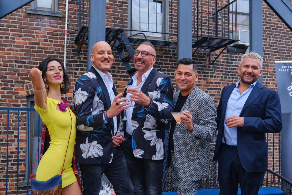 Frances Goyes, Jean Paul Pierre, Pierre Georgio Pignatelli, Orlando Ocanas-Manzo, Miguel Moscoso (Photo by Malad Goyes @maladgoyes)