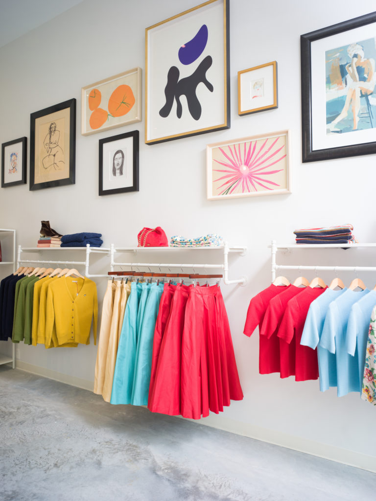 The new Frances Valentine boutique in River Oaks District (Photo by Daniel Ortiz)
